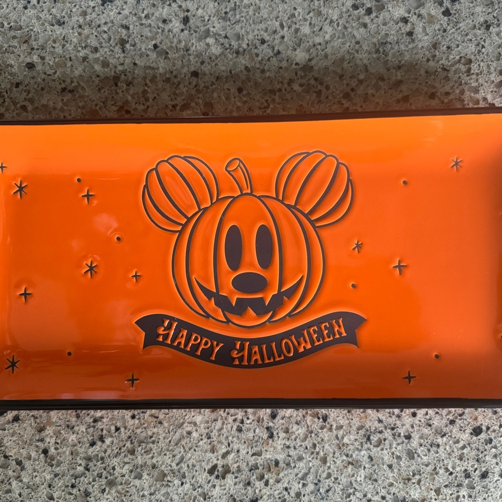 Disney Orange Halloween Decor